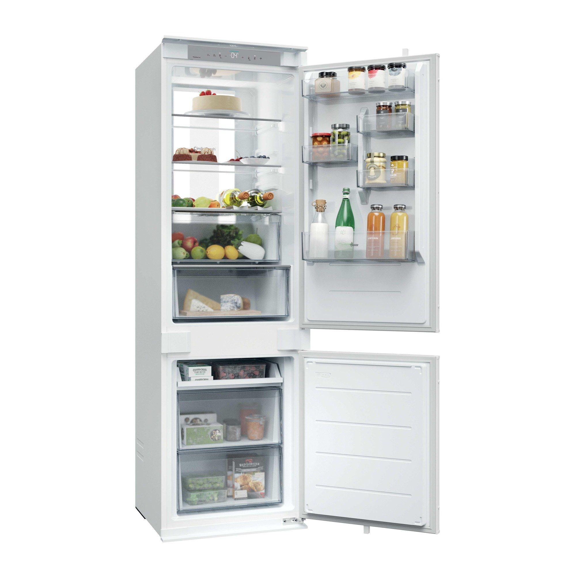 Frigorífico Combinado de Encastre HOOVER HONBQT5518D (251 l - hOn - 177,2x54x55 cm - Branco) — miniatura 2