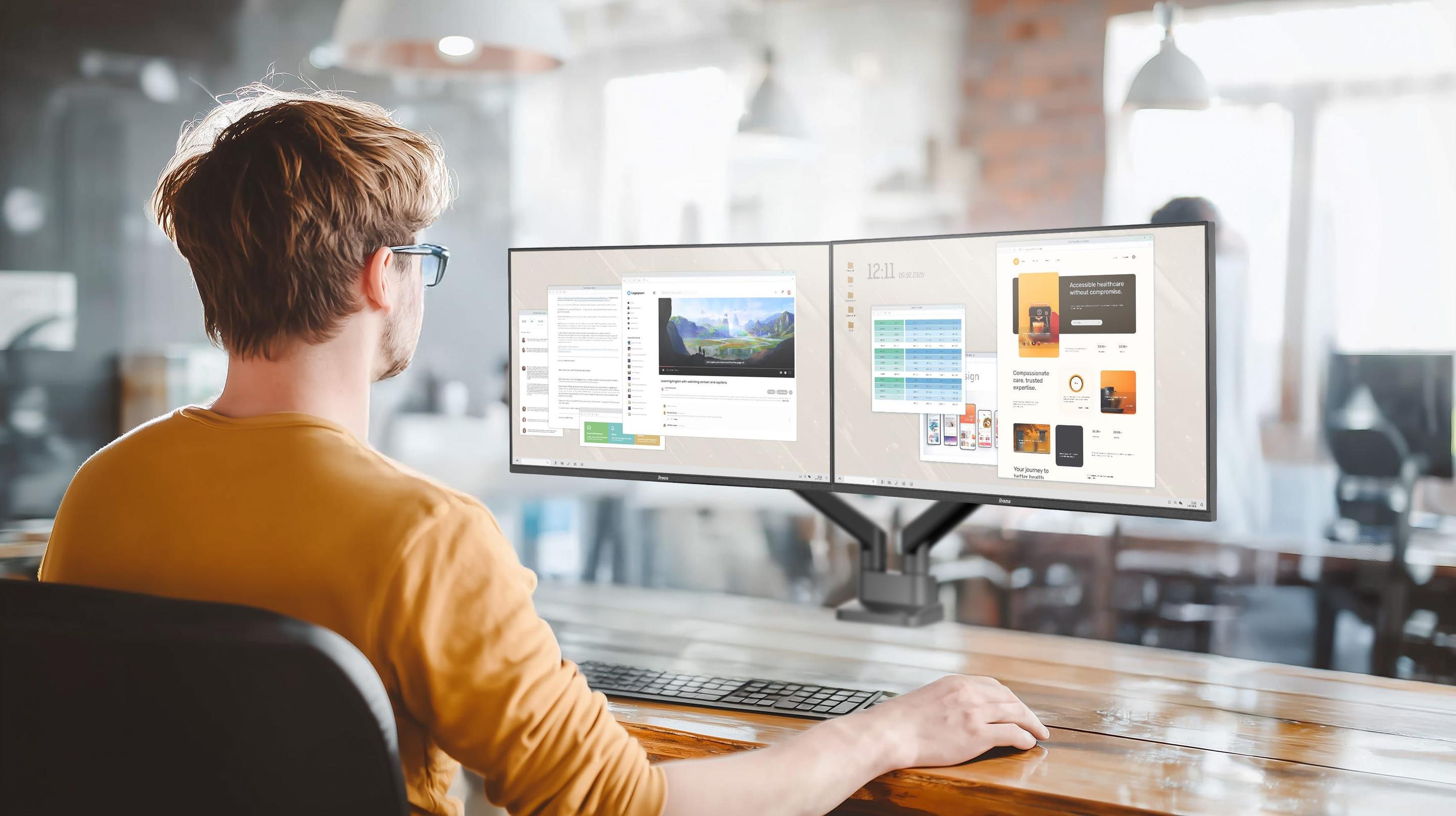 Monitor IIYAMA ProLite X2493HSU-B1 (23,8" - IPS - 120 Hz - Preto) — miniatura 19