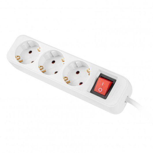 Régua de Tomadas LANBERG PS1-03F-0150-W (Branco)