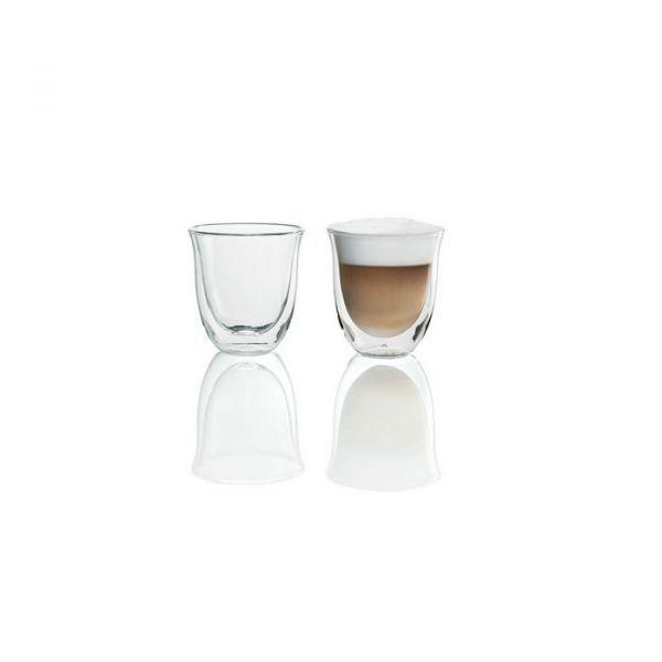 Conjunto de 2 Copos para Cappuccino DELONGHI 5513214601 (Vidro - Transparente) — miniatura 3