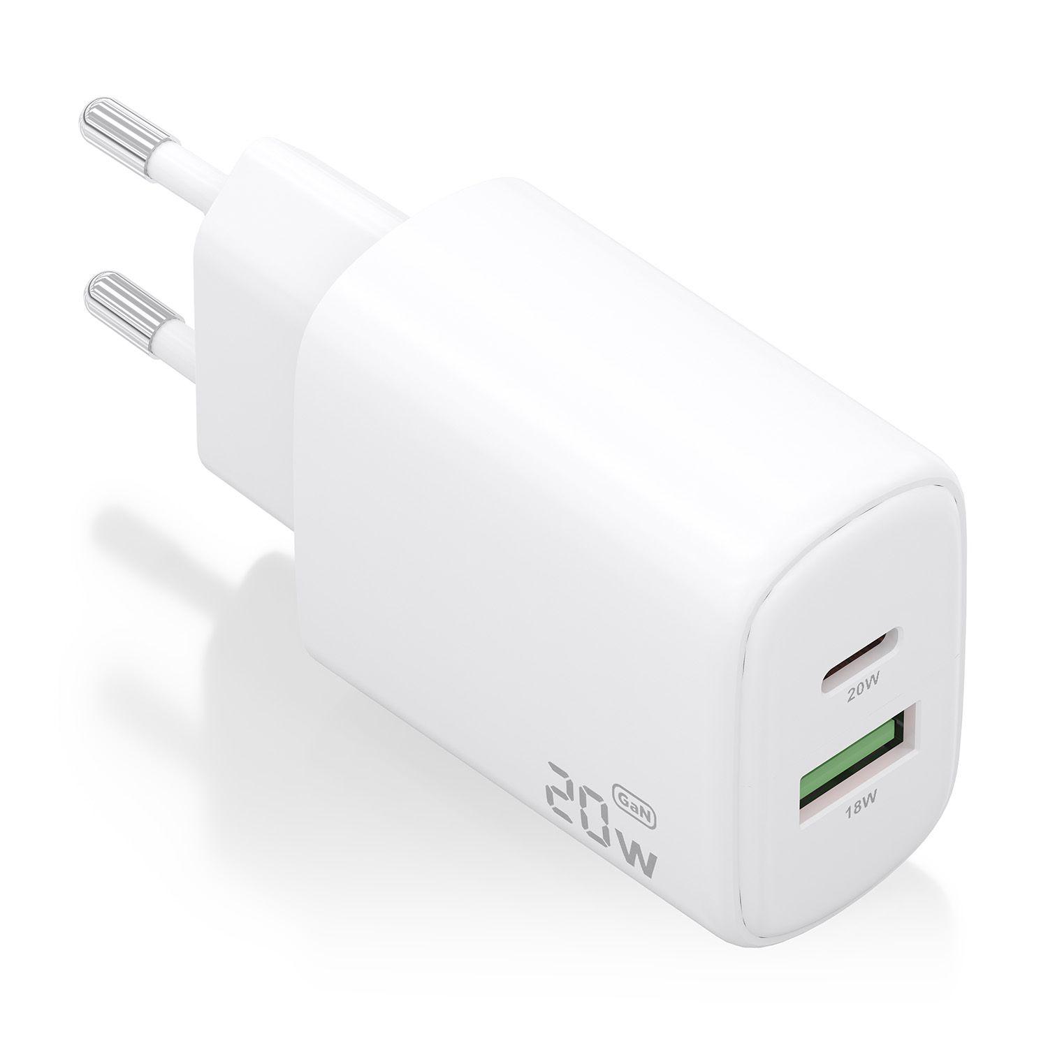 Carregador de Parede AISENS A110-0909 (20 W - Branco)