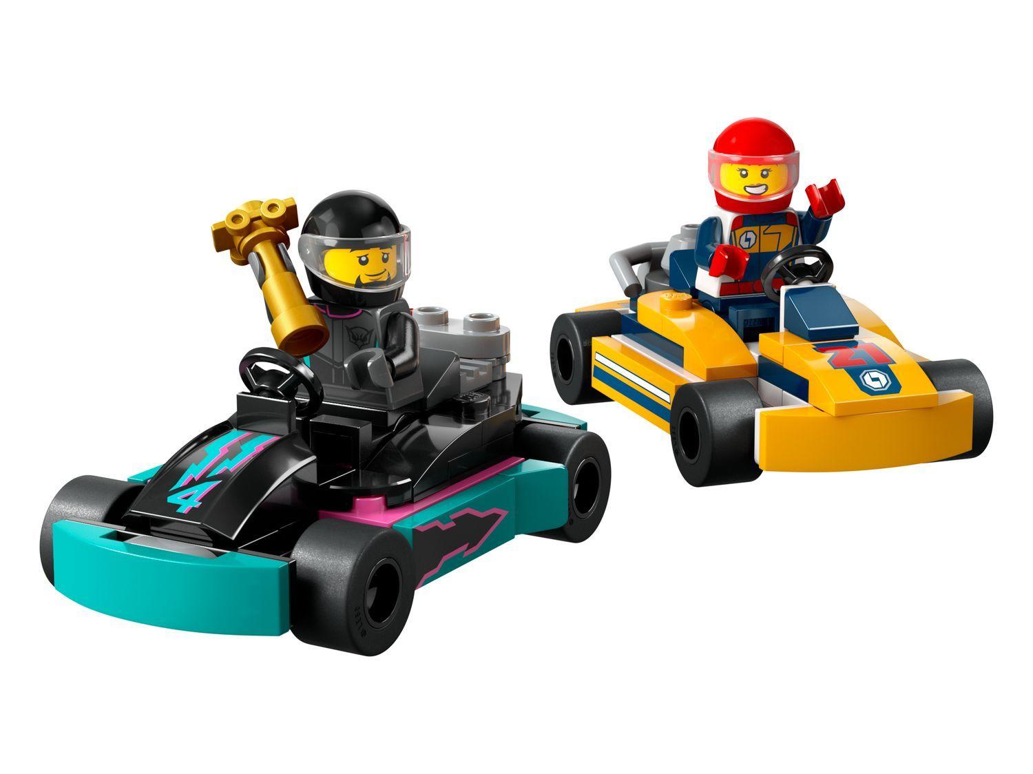 LEGO 60400 City Carros de Karting e Pilotos (5+ anos - 99 peças)