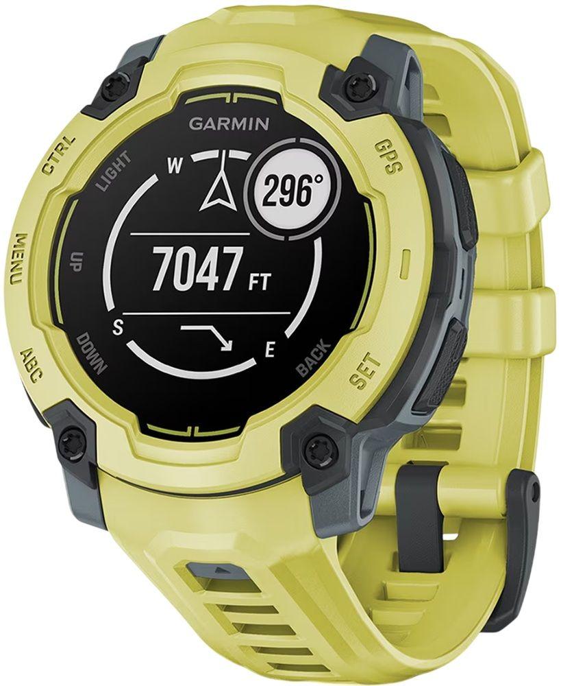 Smartwatch GARMIN Instinct E 45mm (Redondo - Android, iOS - MIP - Amarelo) — miniatura 2