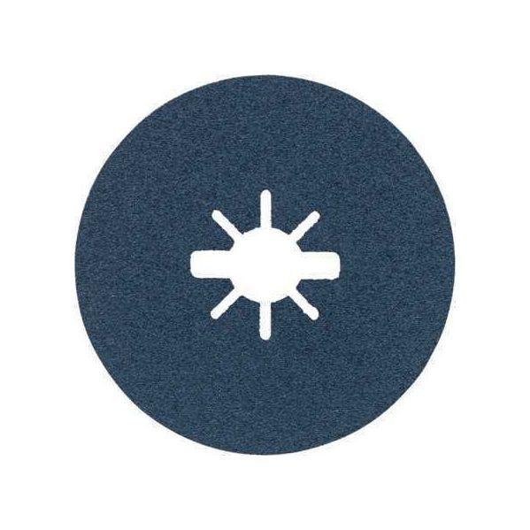 Disco de Lixa de Fibra BOSCH R574 X-LOCK (125 mm - G60 - Metal)