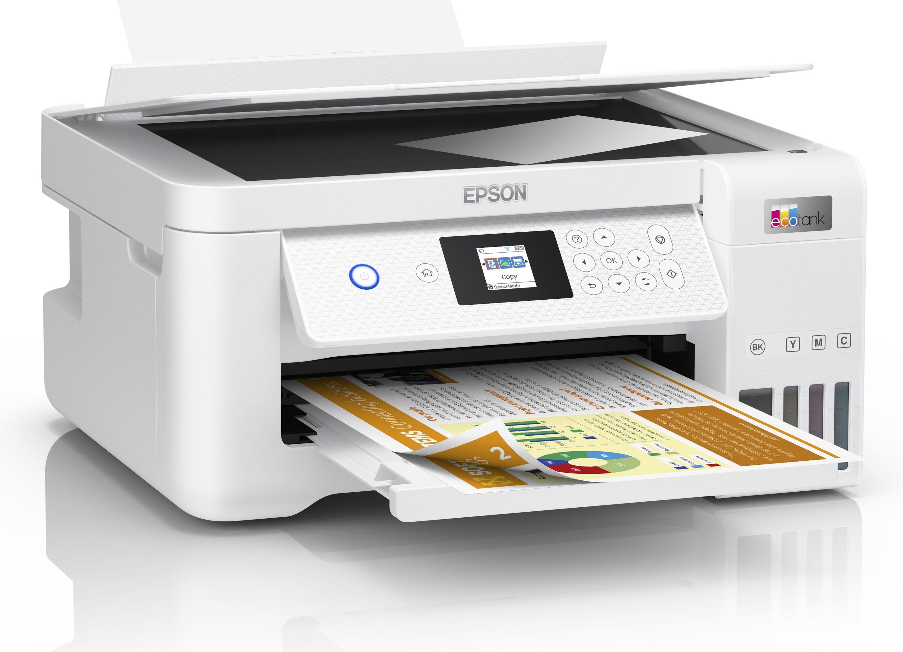 Impressora Multifunções EPSON EcoTank ET-2856 (A4 - Impressão a cores - 100 folhas - Branco), miniatura 16