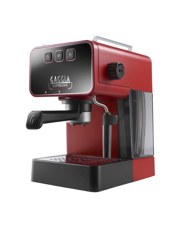 Máquina de Café Expresso GAGGIA Espresso Evolution EG2115/03 (Doses individuais, café moído - 1900 W - 15 bar - Vermelho Lava)