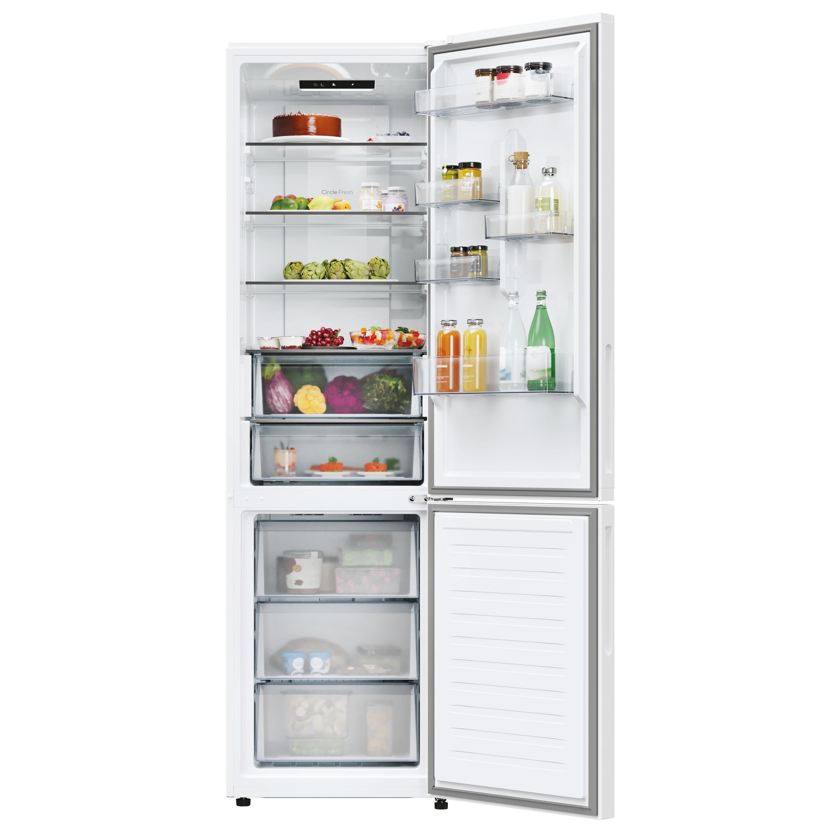 Frigorífico Combinado Independente CANDY CNCQ2T620EW (409 l - hOn - 205x59,5x66,7 cm - Branco), miniatura 2