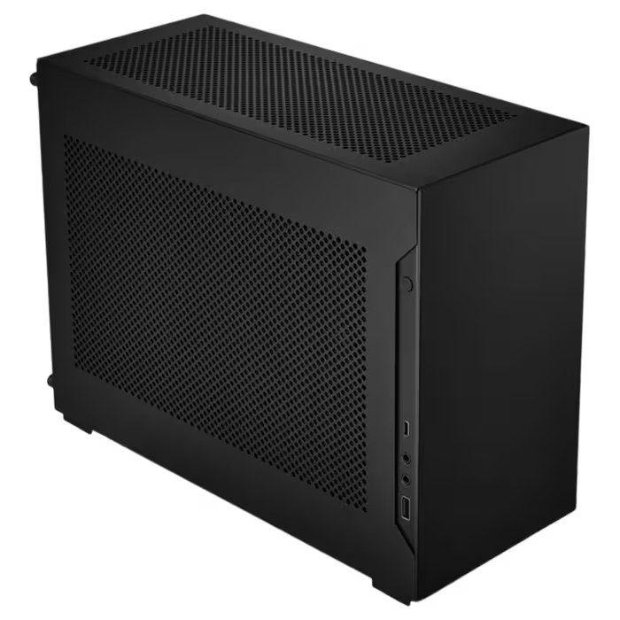 Caixa Mini-ITX LIAN LI A4-H2O PCIe 5.0 (Mini-ITX - SFX, SFX-L - 2,5" - Preto)