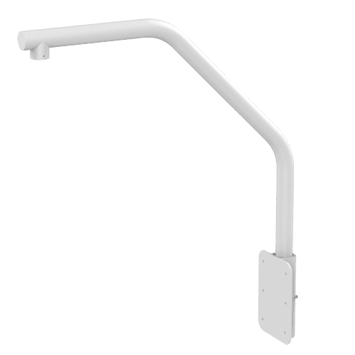 Suporte de Cornija para Câmara Dome Motorizada HIKVISION DS-1660ZJ (950 x 180 x 800 mm - Branco)