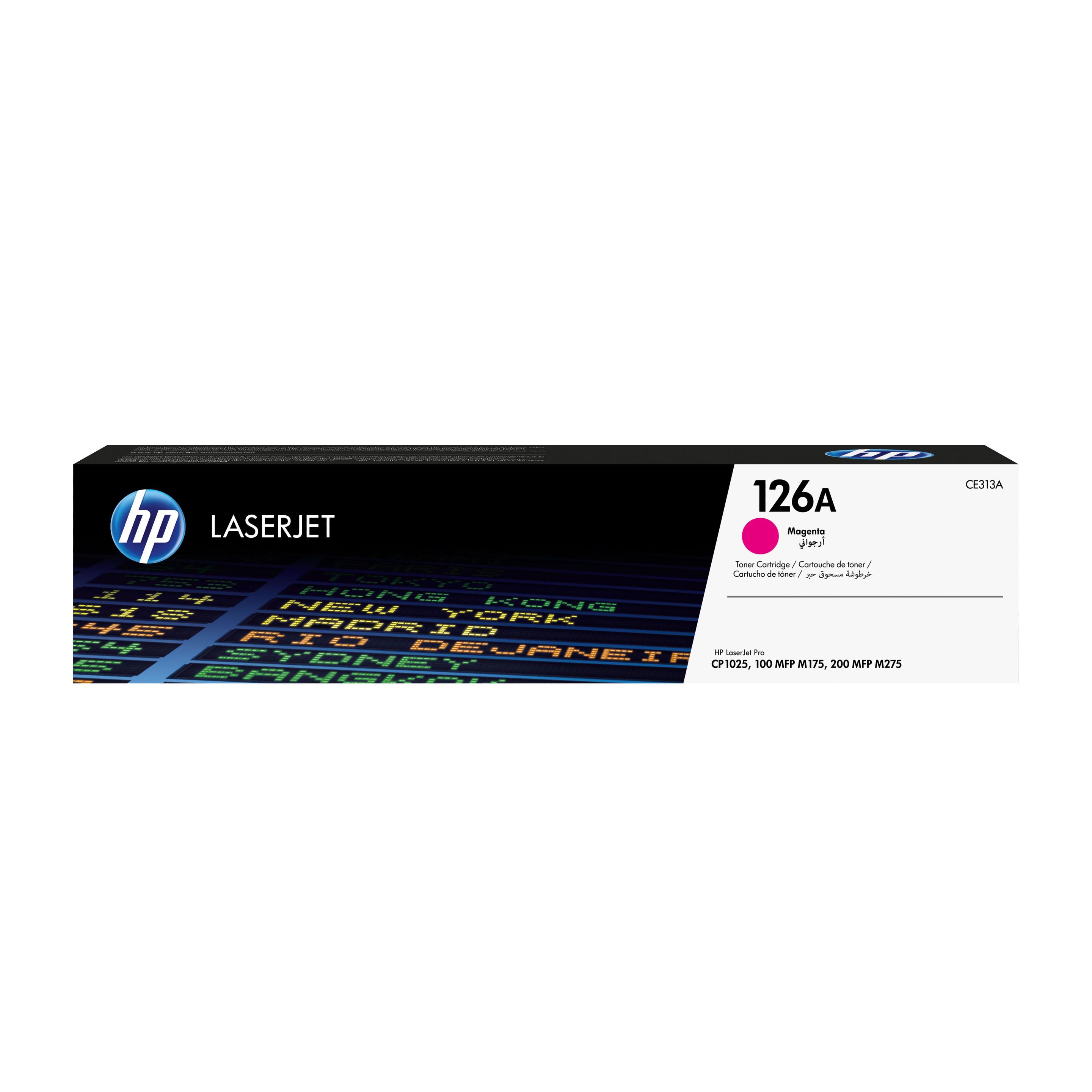Toner HP CE313A 126A (1000 páginas - Magenta)