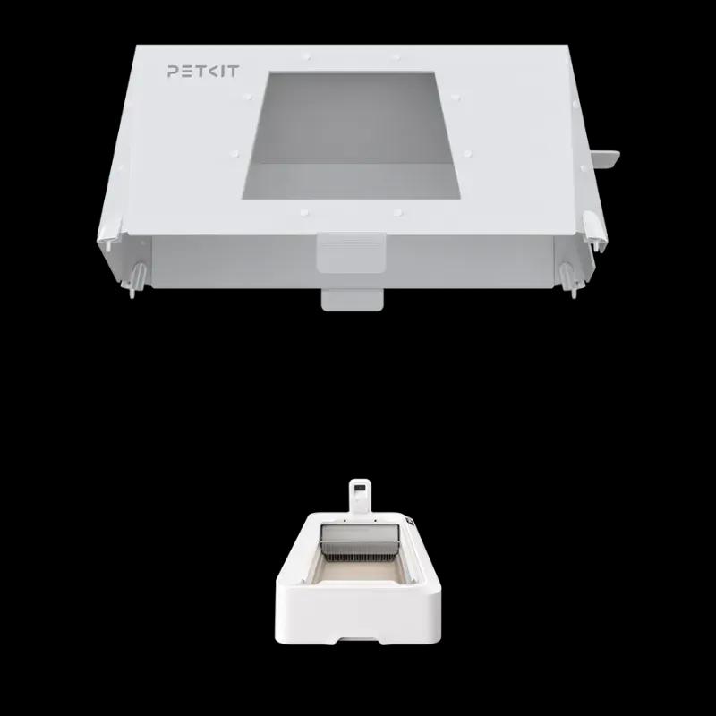 Caixa de Areia PETKIT Front Entry Hood (Para Purobot Crystal Duo - Branco)