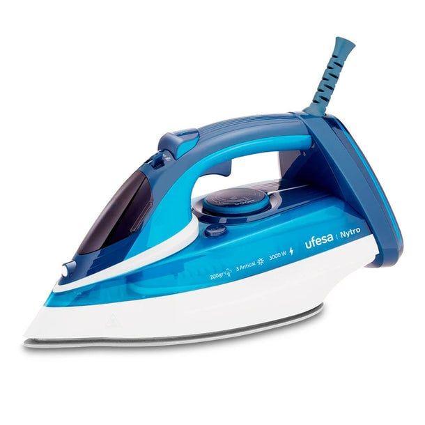 Ferro de Engomar UFESA NYTRO (3000 W - 400 ml - Cerâmica - Azul)