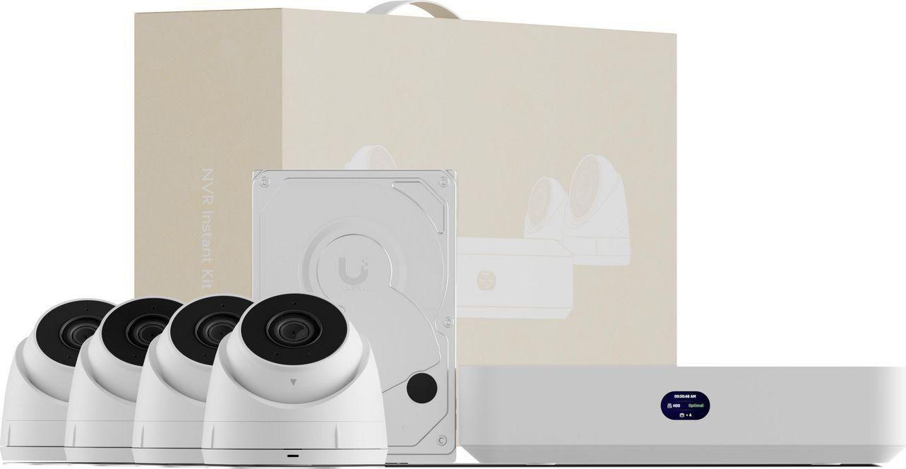 Kit de Videovigilância UBIQUITI UNVR-Instant-Kit (Policarbonato - Branco)