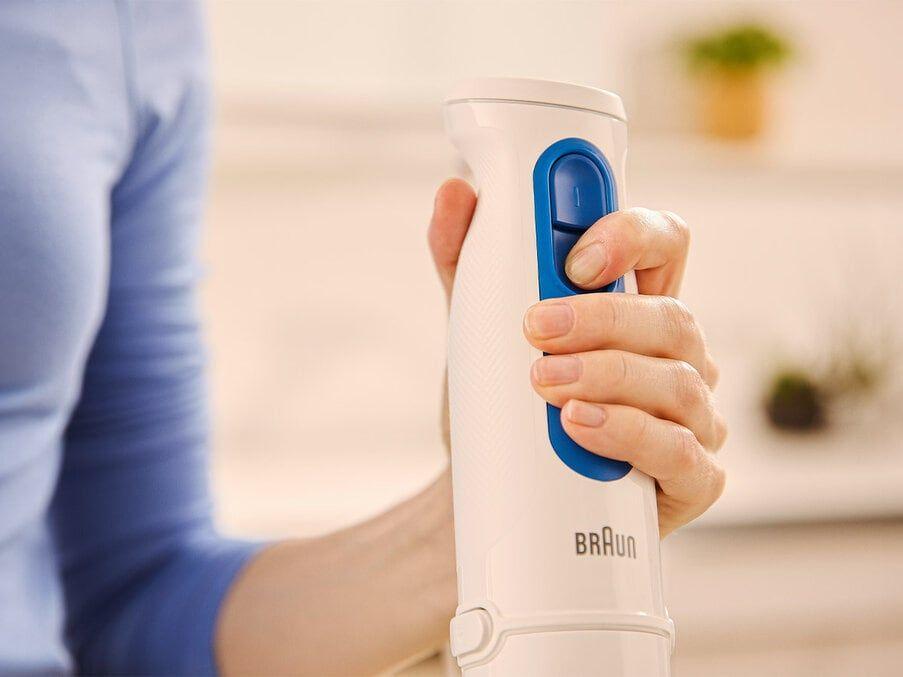 Varinha Mágica BRAUN MultiQuick 3 MQ30202M (900 W - Branco/Azul) — miniatura 4