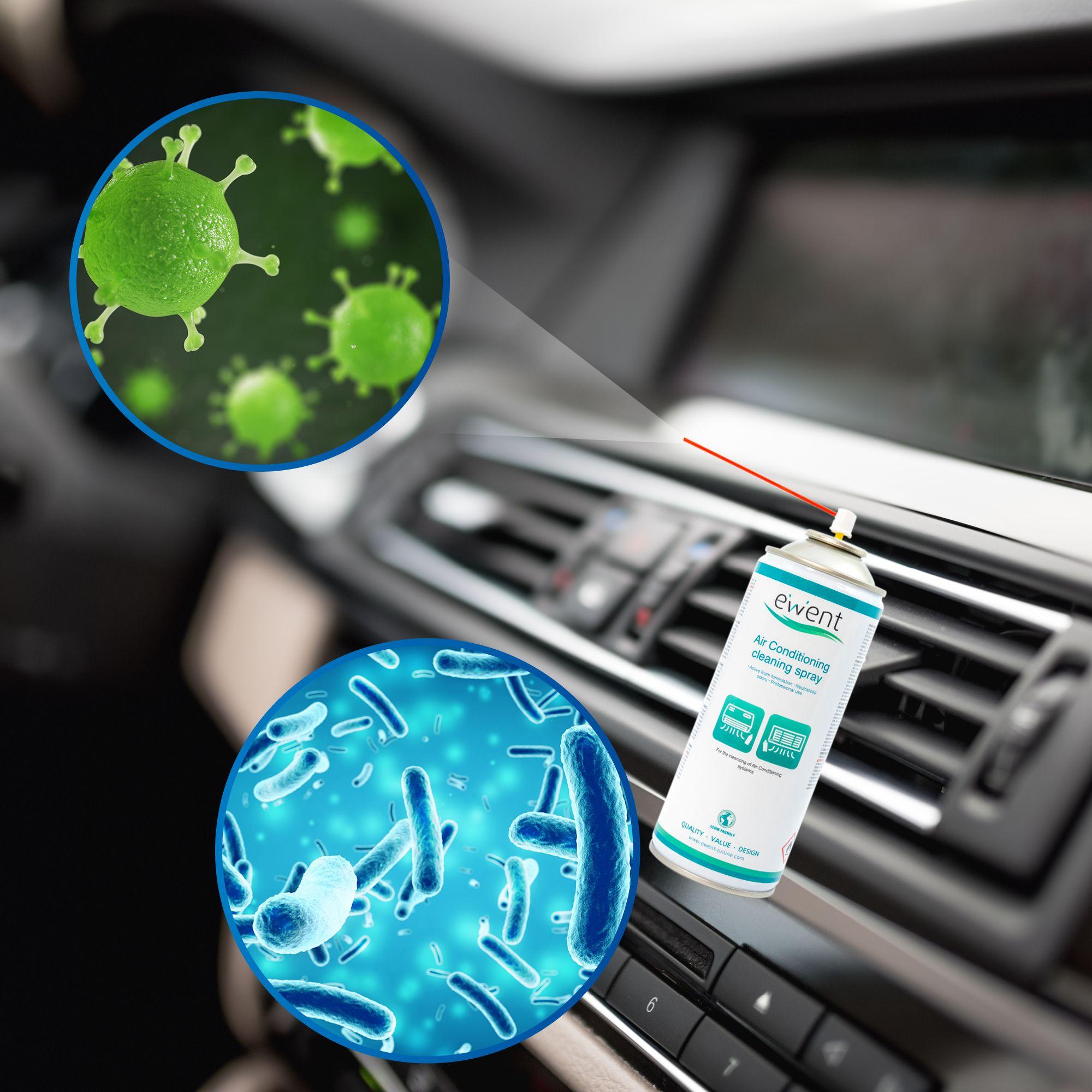 Spray de Limpeza para Ar Condicionado EWENT EW5619 (Universal - Branco) — miniatura 8