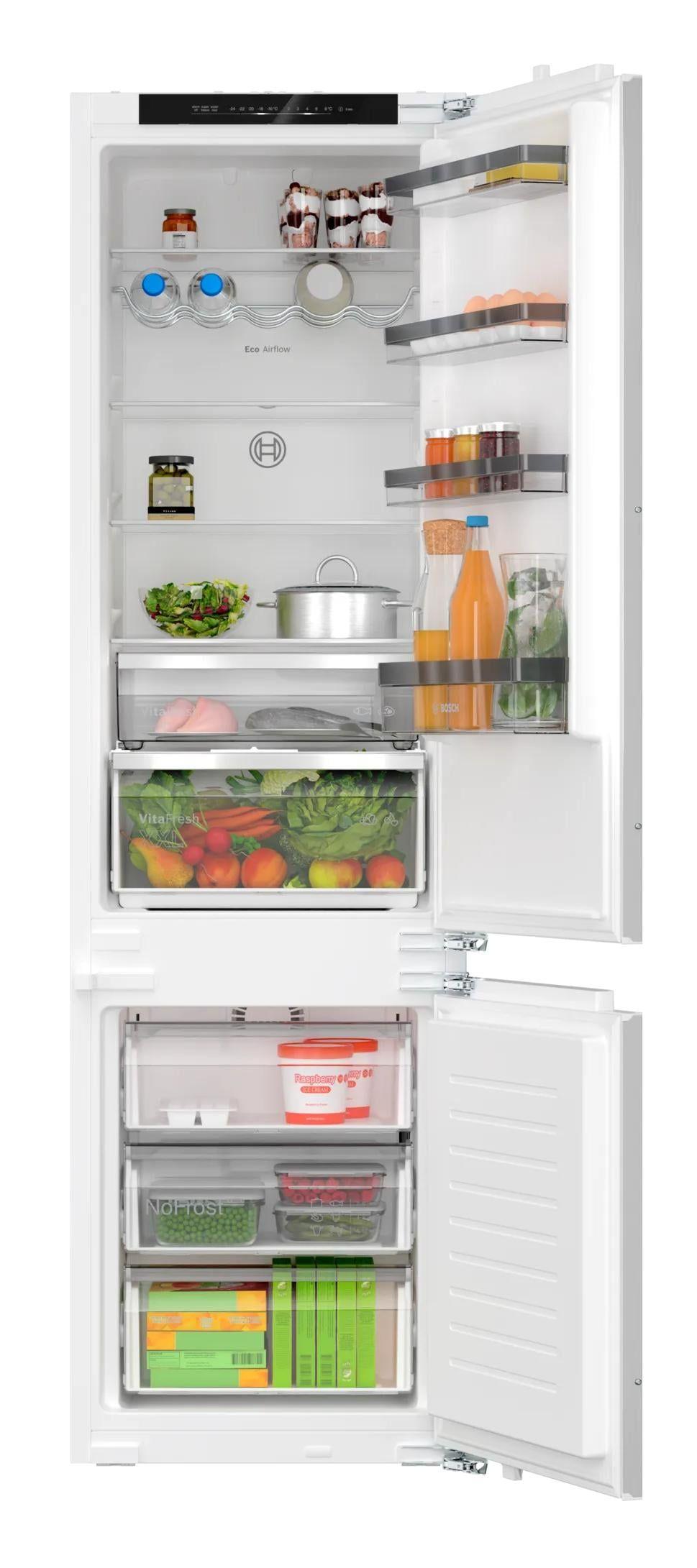 Frigorífico Combinado Encastre BOSCH KIN96VFD0 (290 l - 193,5x55,8x54,8 cm - 56 cm - Branco)