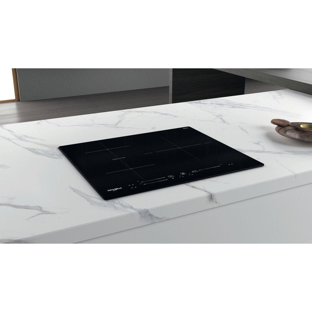 Placa de Indução Encastre WHIRLPOOL WB S5560 NE (3 zonas - 7200 W - Vidro-cerâmica - Preto), miniatura 9