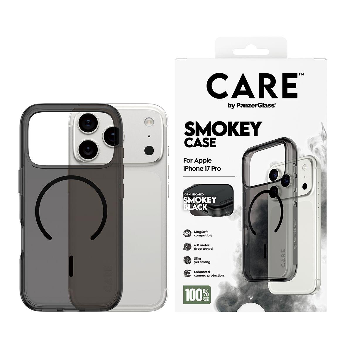 Capa para Telemóvel PANZERGLASS CARE by Smokey Case MagSafe (Apple - Preto) — miniatura 2
