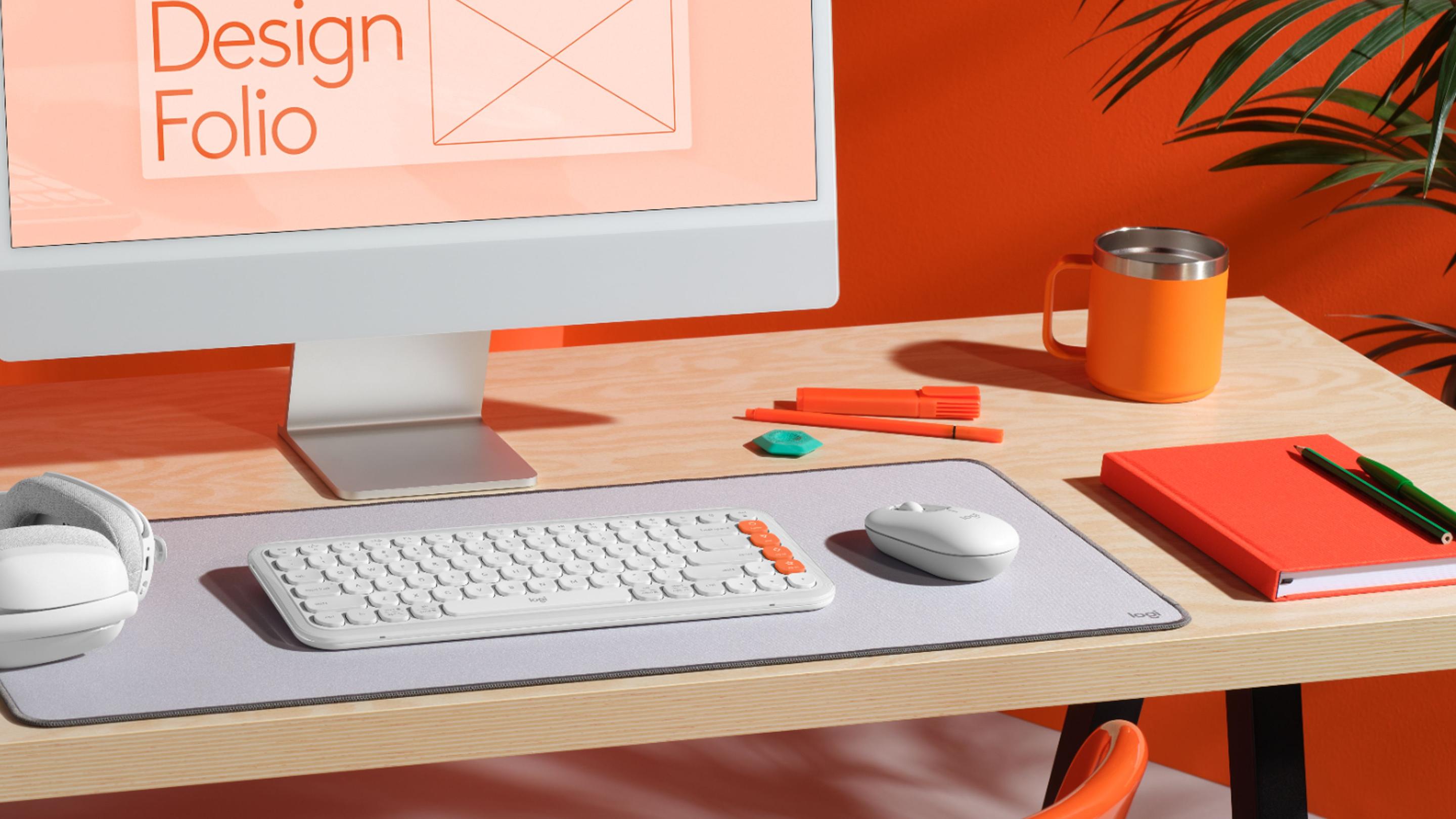 Rato LOGITECH POP Mouse (Ambidestro - 4000 DPI - Ótico - Branco) — miniatura 7