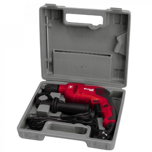 Berbequim de Impacto EINHELL TE-ID 500 E (550 W - 220–240 V - Corrente elétrica - Vermelho/Preto) — miniatura 2