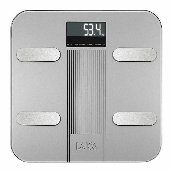 Balança Inteligente LAICA PS7005 (Vidro temperado - Cinzento) — miniatura 2