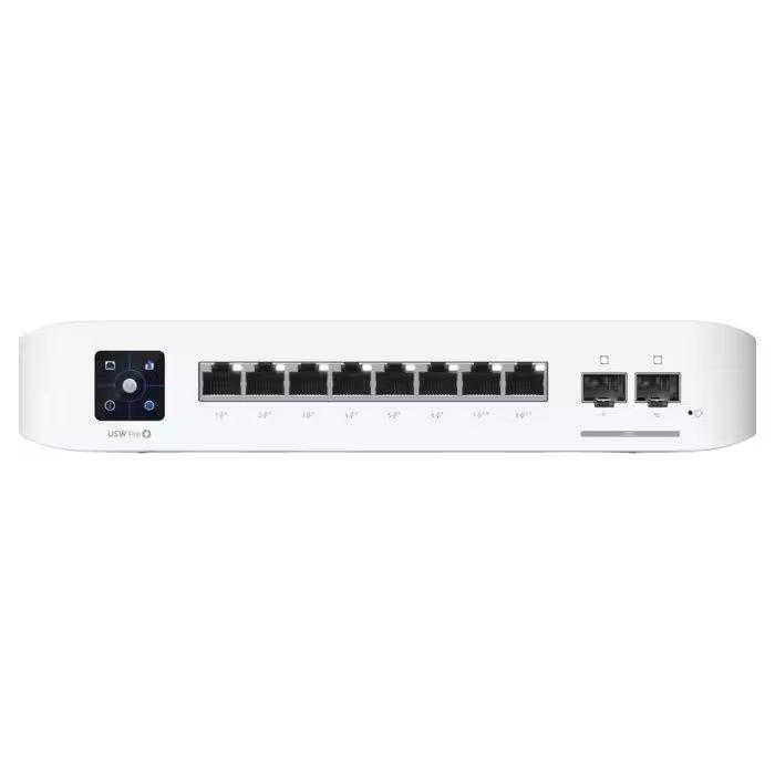 Switch Gerido UBIQUITI UniFi USW-PRO-8-POE (Gigabit Ethernet - 56 Gbit/s - L2/L3 - Branco), miniatura 2