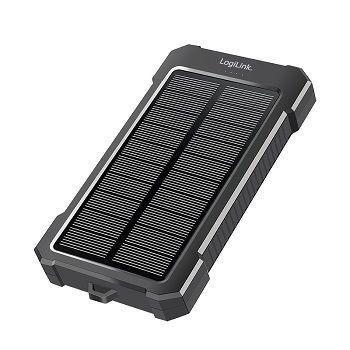 Bateria Externa Solar LOGILINK PA0390 (10000 mAh - Preto), miniatura 2