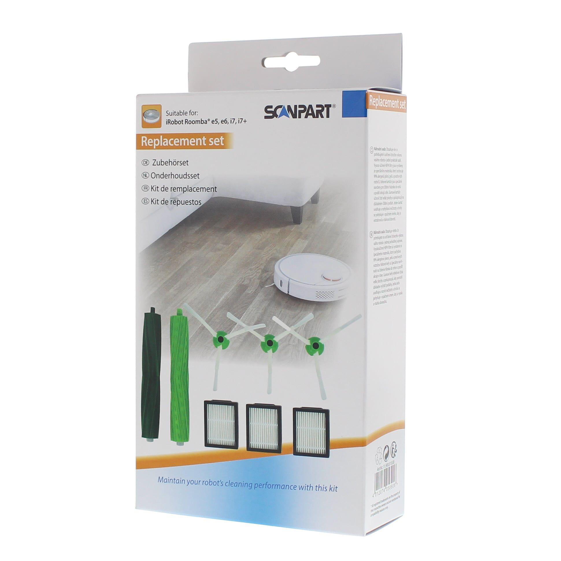 Kit de Peças de Substituição SCANPART 1.900.810.00 (Roomba I1, I5 e I7)