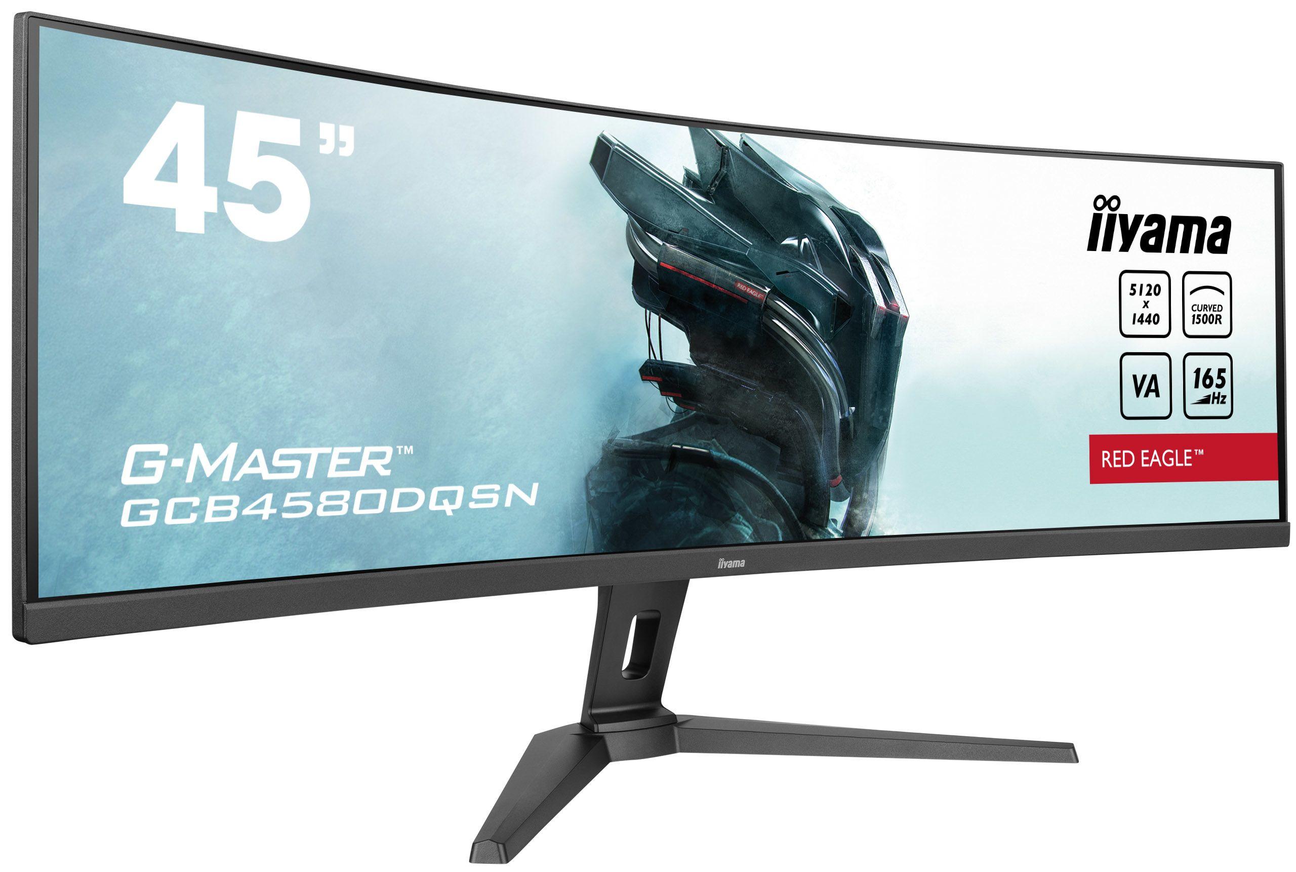 Monitor IIYAMA G-Master Red Eagle GCB4580DQSN-B1 (44,5" - VA - 165 Hz - Preto)
