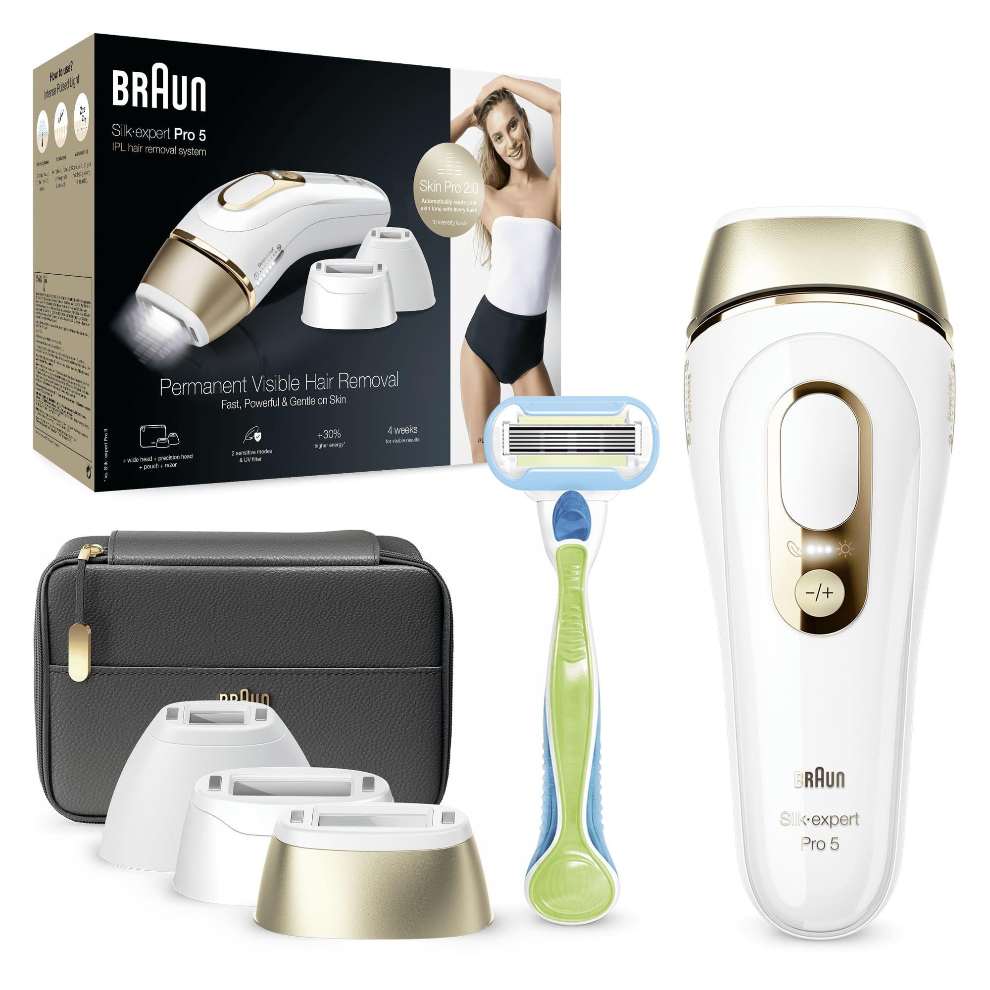Depiladora BRAUN Silk-expert Pro 5 PL5243 (Dourado e Branco) — miniatura 2