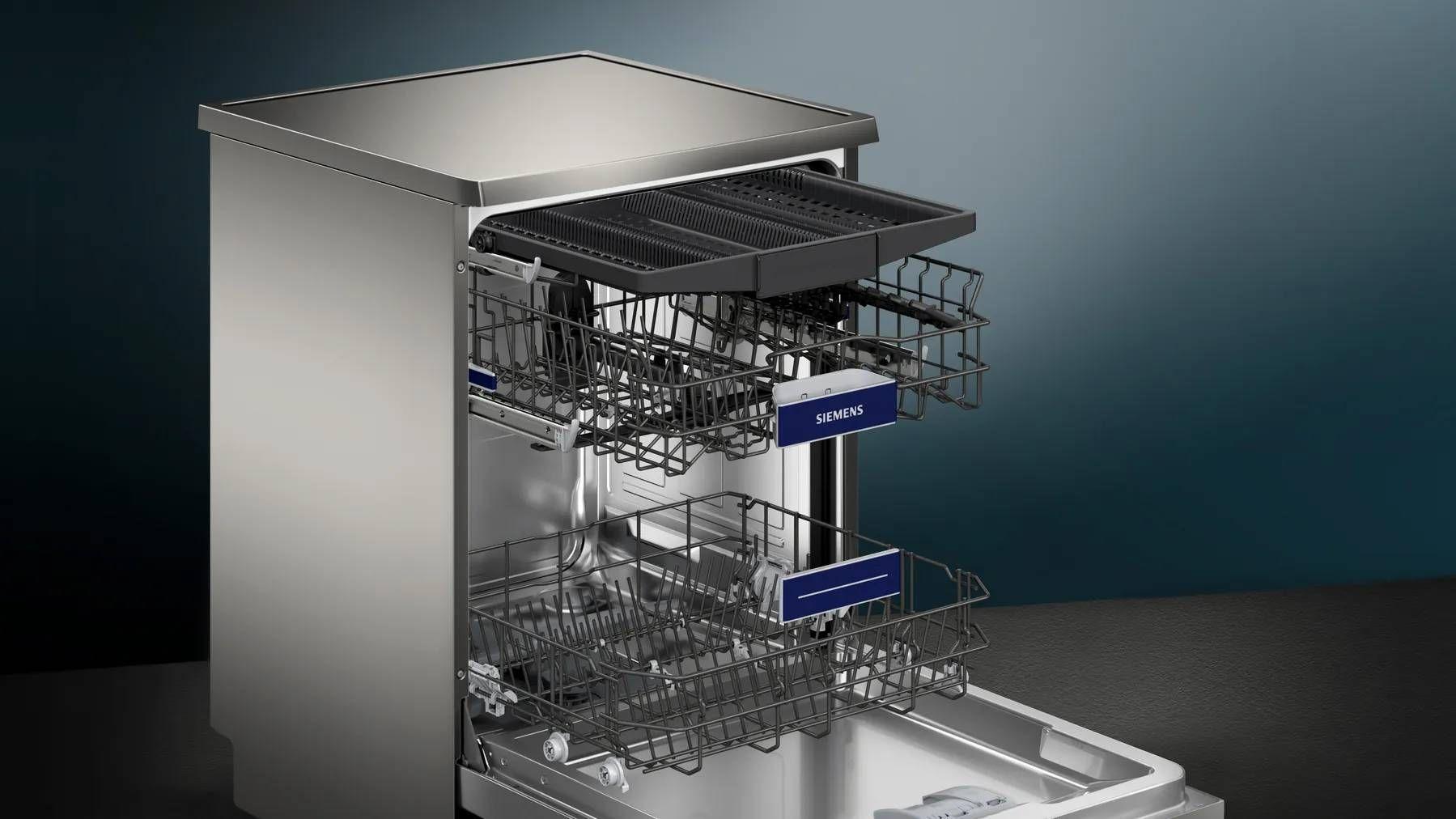 Máquina de Lavar Loiça Independente SIEMENS SN23EI03ME (14 talheres - B - 9 l - Inox), miniatura 3