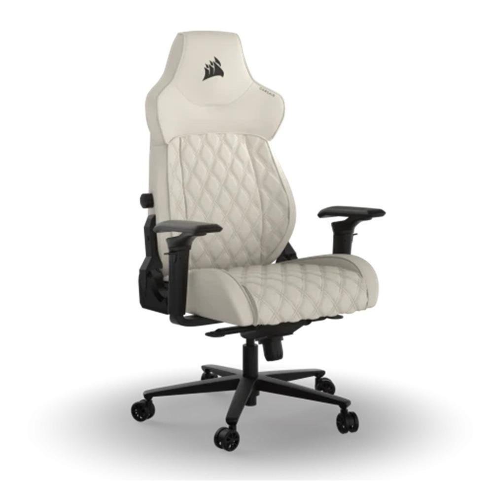 Cadeira Gaming CORSAIR TC500 LUXE (120 kg - 10 cm - 0-160° - Bege)