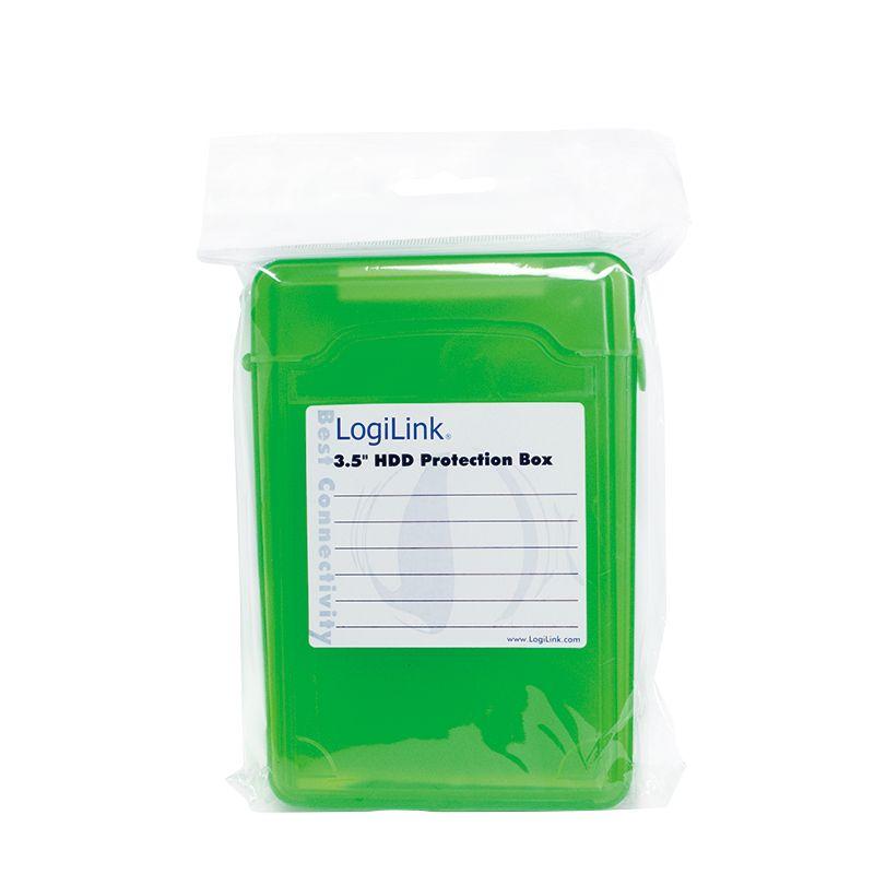 Capa de Proteção para Disco Rígido LOGILINK UA0133G (3.5" - Verde) — miniatura 3