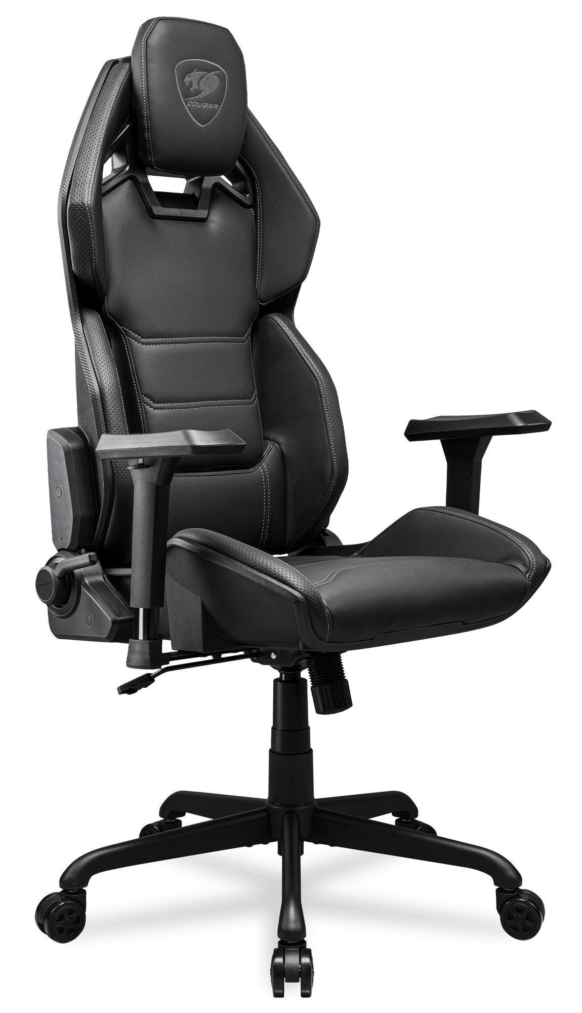 Cadeira Gaming COUGAR Hotrod (136 kg - 57 cm - Imitação de pele - Preto), miniatura 2