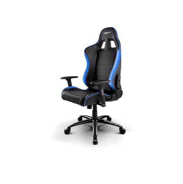 Cadeira Gaming DRIFT DR200 (150 kg - 47 cm - Espuma, poliuretano - Preto/Azul) — miniatura 2