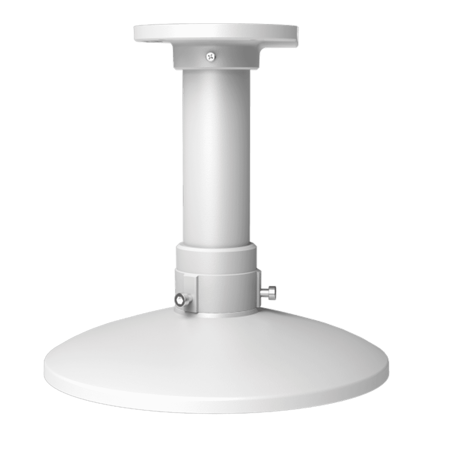 Suporte de Teto para Câmaras Dome HIKVISION DS-1661ZJ-6D (Exterior - 47 mm x Ø 250 mm - Branco)
