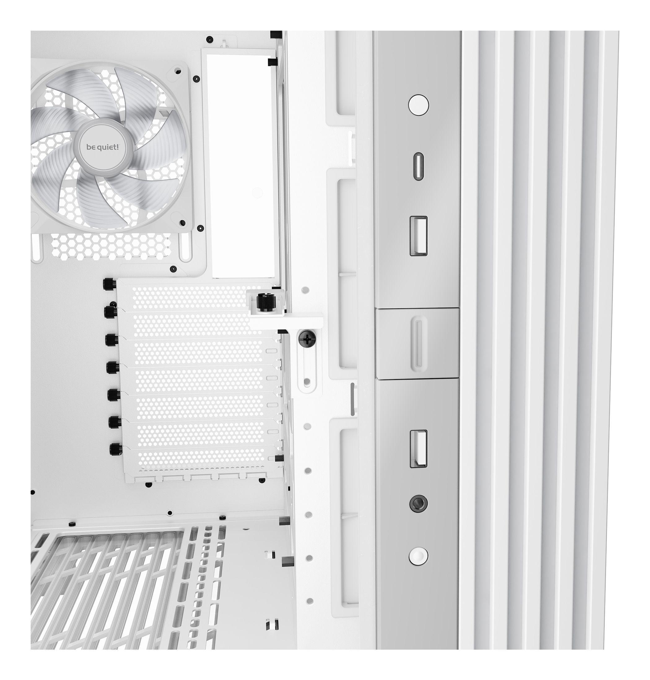 Caixa PC BE QUIET! LIGHT BASE 600 LX (ATX, micro-ATX, Mini-ITX - ATX, PS2 - Midi Tower - Branco) — miniatura 5