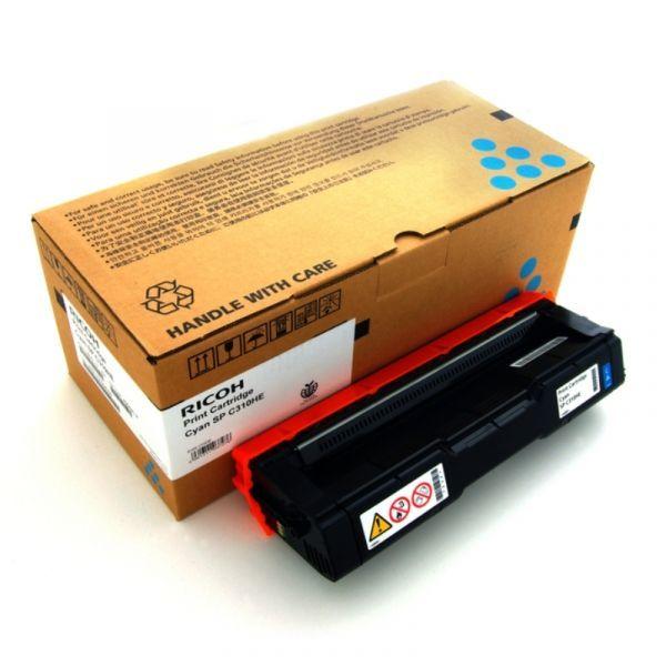 Toner RICOH 407637 (6000 páginas - Ciano), miniatura 2
