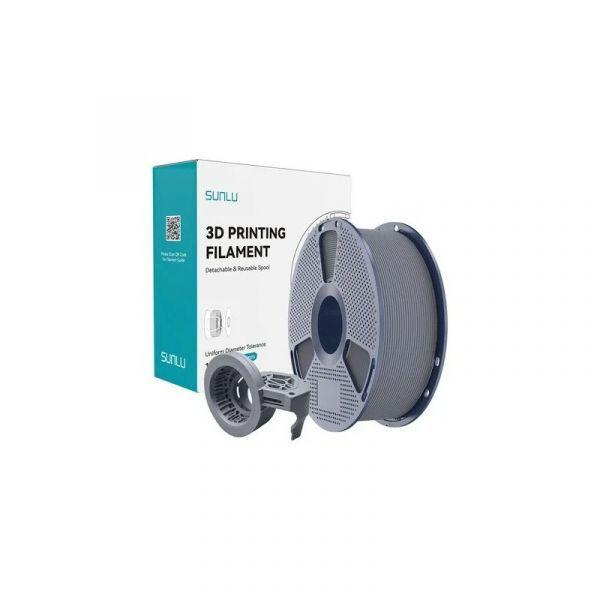 Filamento SUNLU PETG High-Speed Matte (Cinzento)