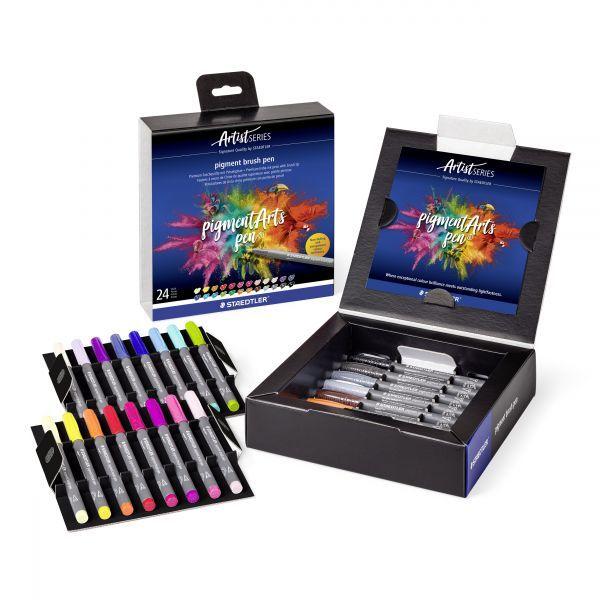 Marcador de Ponta Pincel STAEDTLER 371 C24 (Multicor), miniatura 3