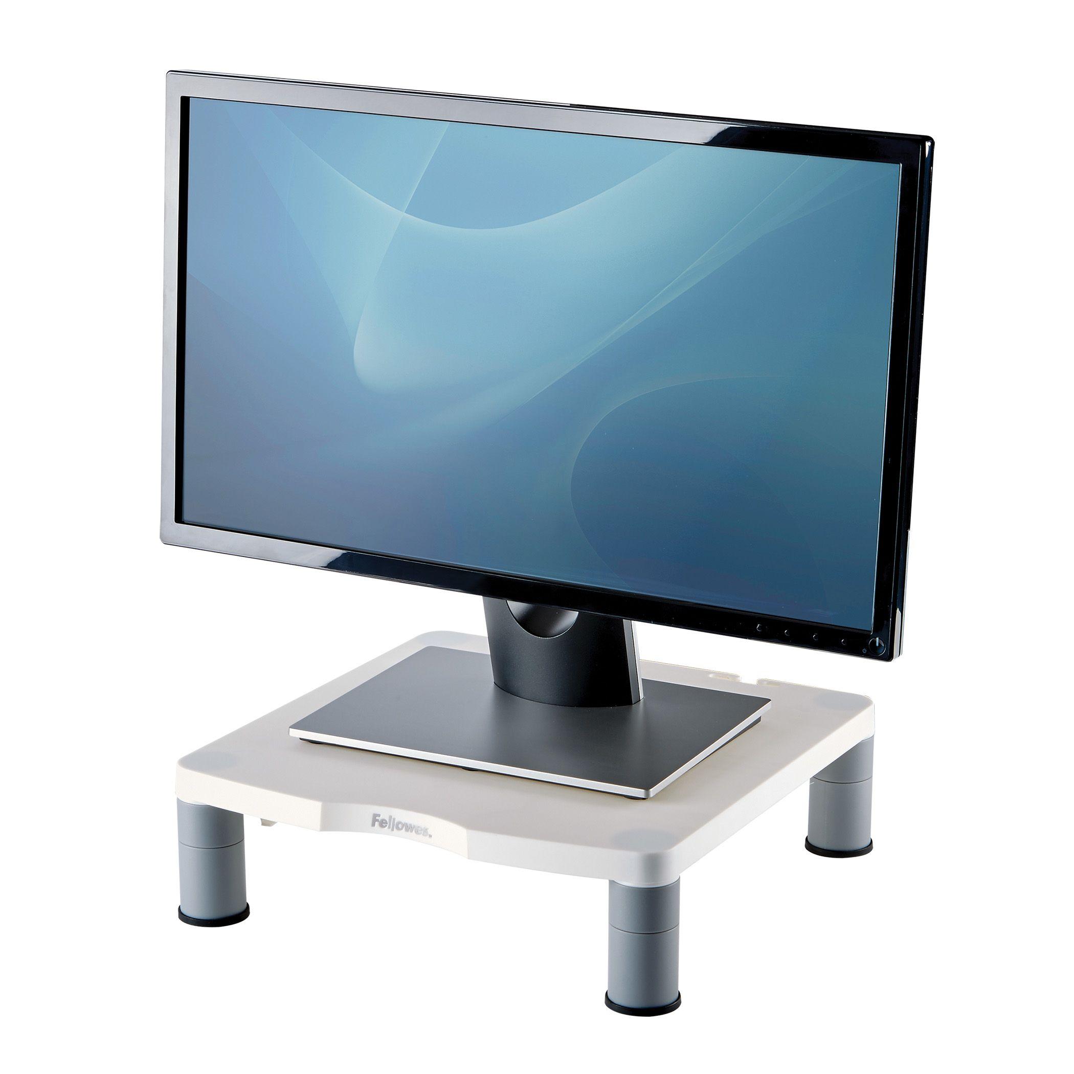 Suporte para Monitor FELLOWES 91712 (Até 21" - Até 27 kg - Cinzento e Branco), miniatura 2