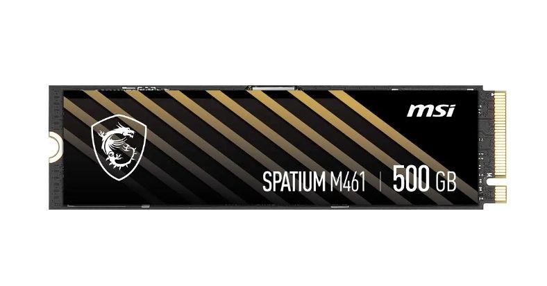 SSD MSI SPATIUM M461 (500 GB - M.2 2280 - PCIe 4.0 NVMe) — miniatura 2