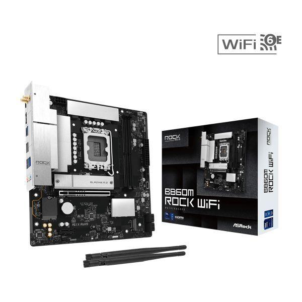 Motherboard ASROCK B860M Rock WiFi (LGA 1851 - Intel Core Ultra - Micro ATX), miniatura 2
