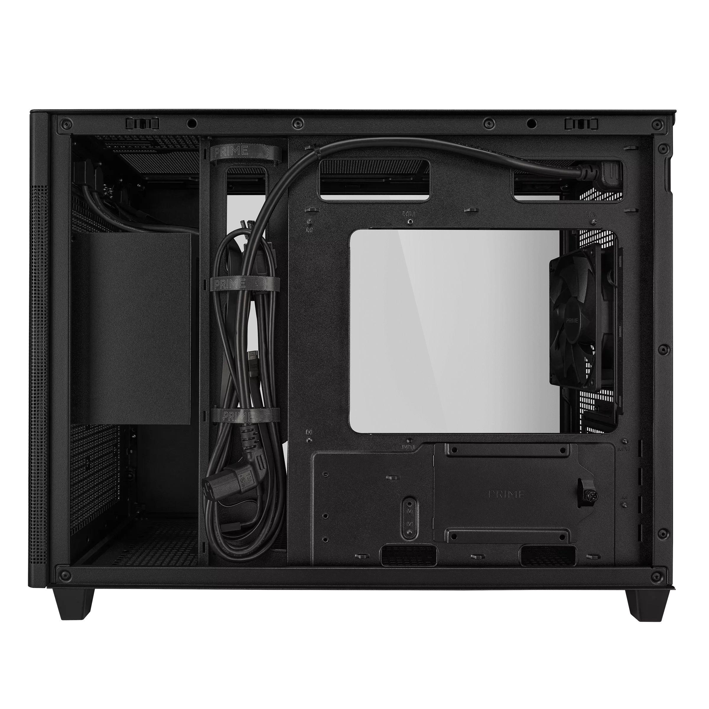 Caixa PC ASUS Prime AP201 TG (micro ATX, Mini-ITX - Mini Tower - Micro-ATX, Mini-ITX - Preto) — miniatura 3
