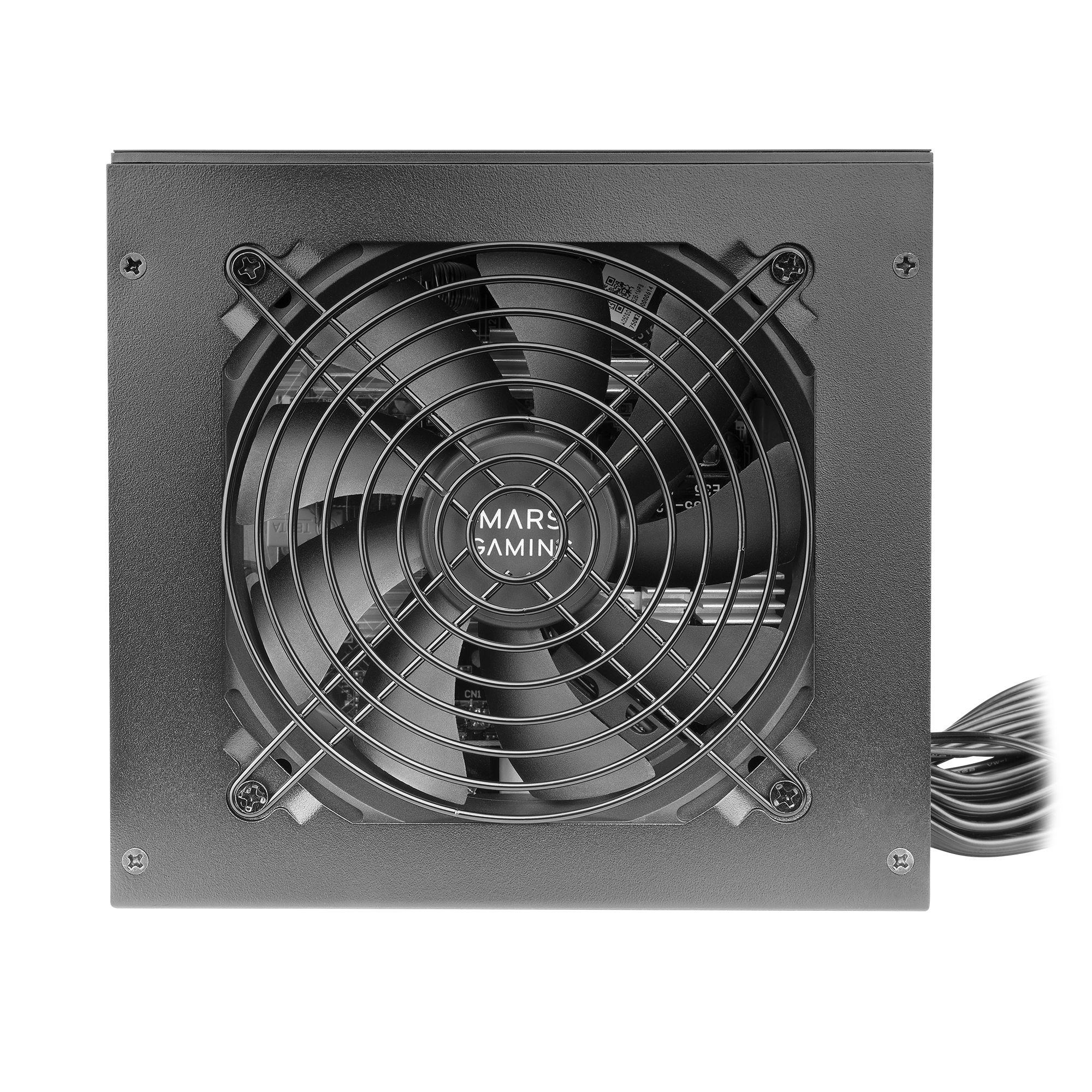 Fonte de Alimentação MARS GAMING MPB750S (ATX - 750 W - 80 PLUS Bronze - Preto)