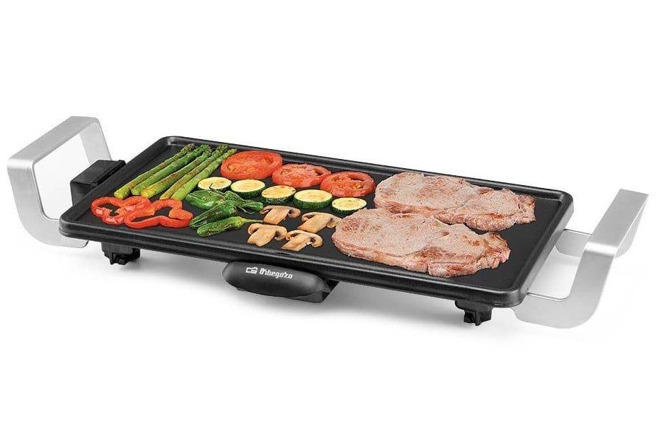 Grelhador de Chapa ORBEGOZO TB2250 (2000 W - 22 x 43 cm)