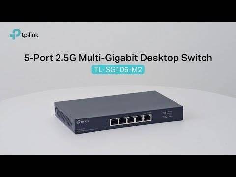 Switch TP-LINK TL-SG105-M2 (2.5G Ethernet - 1,5 MB - 25 Gbit/s - Preto), miniatura 3