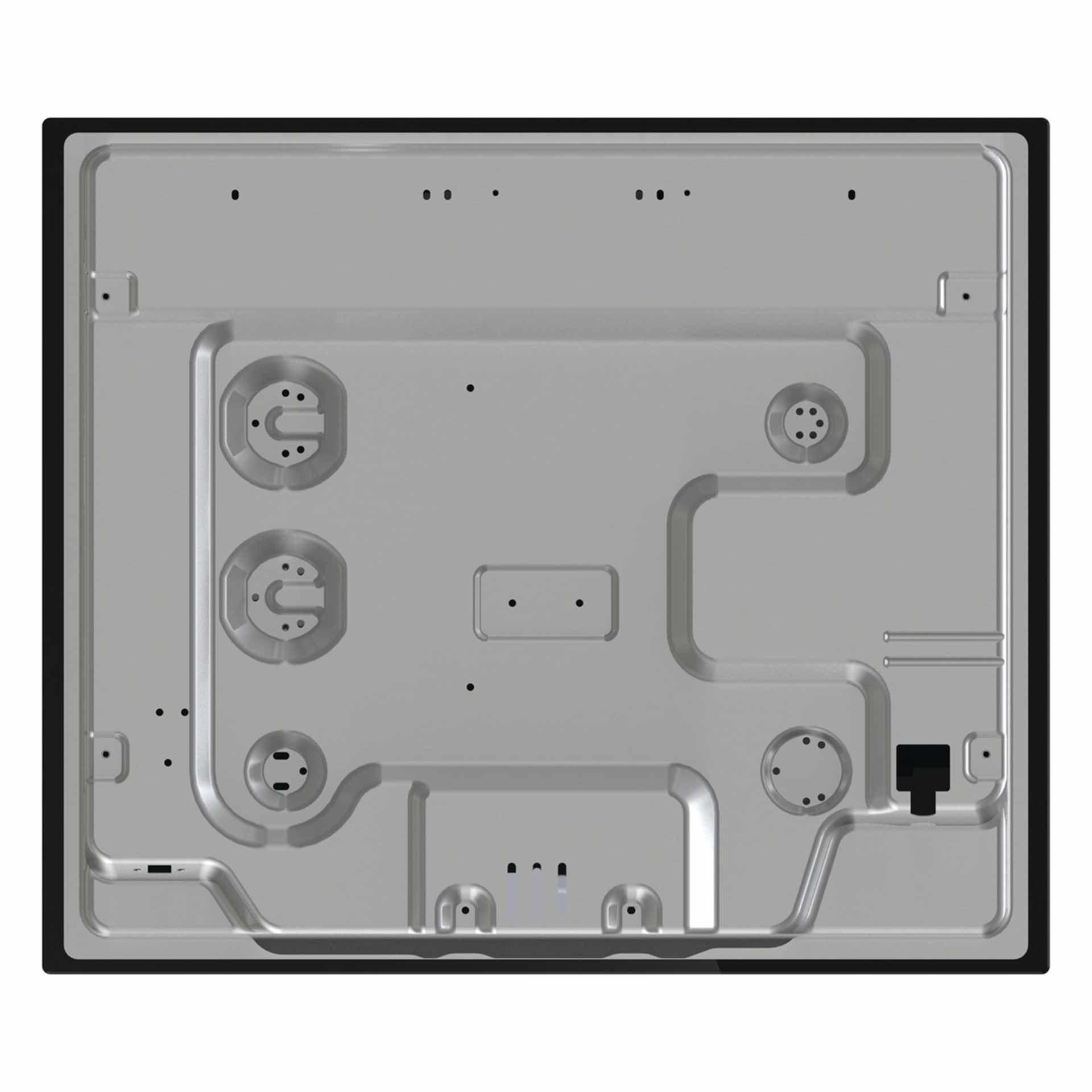 Placa a Gás de Encastre HISENSE GG633B (3 zonas - Rotativo - Altura 10 cm - Preto), miniatura 9