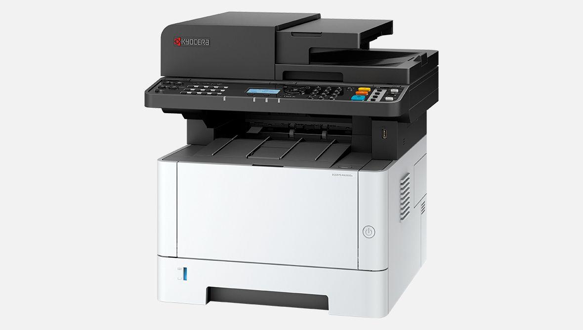 Impressora Multifunções KYOCERA ECOSYS MA3500x (A4 - Impressão a preto e branco - 850 folhas - Branco/Cinzento) — miniatura 5