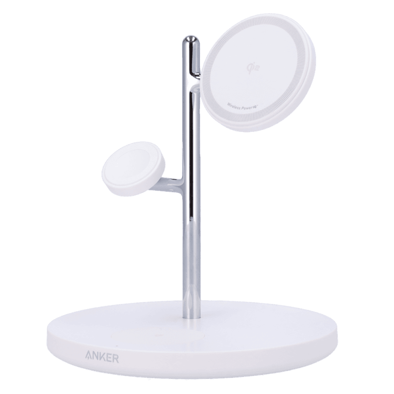 Carregador Sem Fios ANKER MagGo 3 em 1 (15 W - iPhone, AirPods e Apple Watch - MagGo - Branco), miniatura 2
